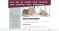 Desktop Screenshot of dr-stolz.de